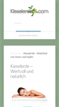 Mobile Screenshot of kieselerde24.com